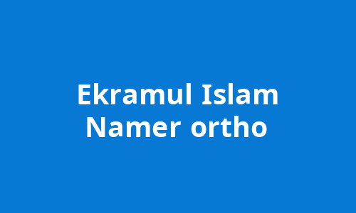 Ekramul Islam